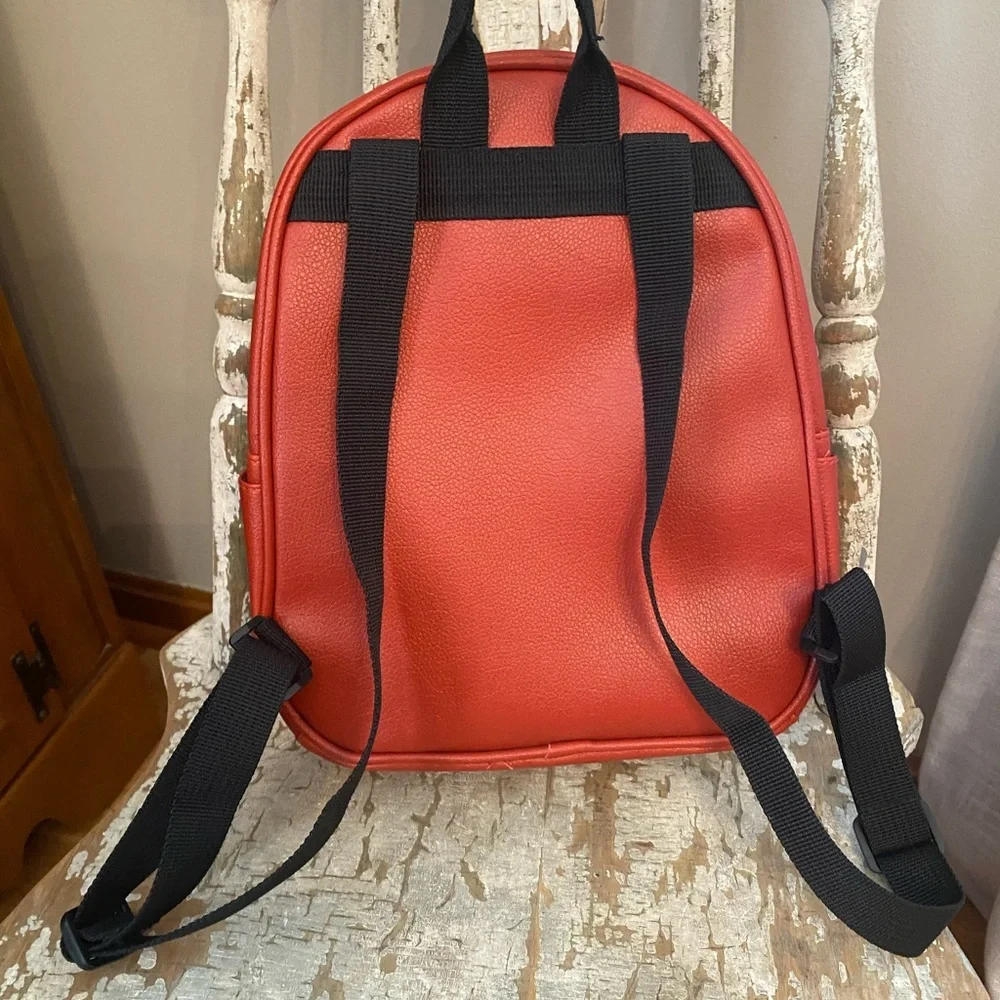 Harry Potter Gryffindor Mini Backpack Red, faux leather Mint Condition